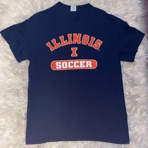 Illinois soccer short sleeve shirt